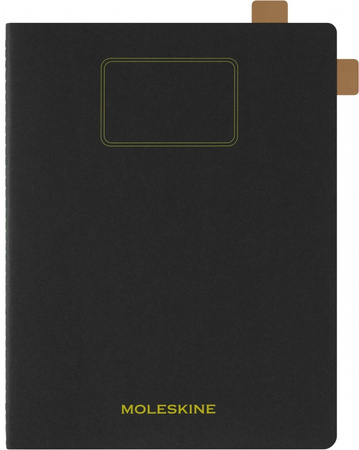 Zeszyt MOLESKINE Student Cahier, XXL, w linie, 21,6x27,9cm, czarny