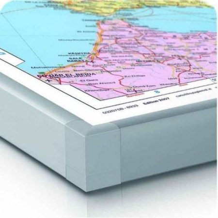 Mapa magnetyczna Świata - polityczna; ekskluzywna National Geographic