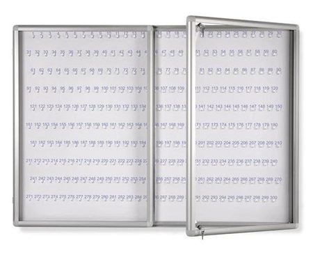 Gablota na klucze 100x140cm 300 kluczy