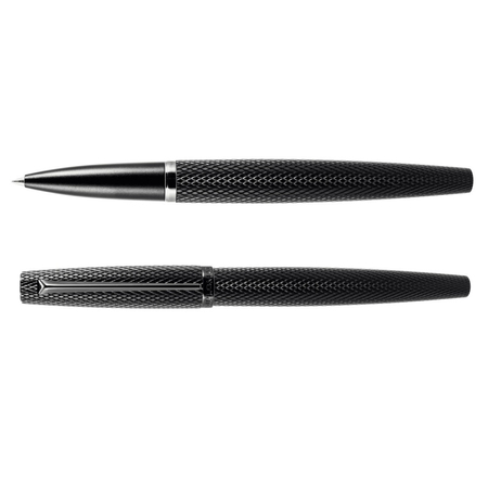 Pióro kulkowe DIPLOMAT Viper, guilloche, czarne