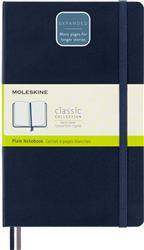 Notes MOLESKINE Classic L (13x21 cm) gładki, twarda oprawa, sapphire blue, 400 stron, niebieski