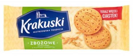 Ciastka KRAKUSKI, zbożowe