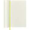 Notes MOLESKINE Classic L (13x21cm), w linie, miękka oprawa, 192 strony, lemon green