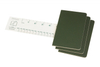 Zestaw 3 zeszytów MOLESKINE Cahier Journals, P, 9x14cm, w linie, 64 strony, myrtle green