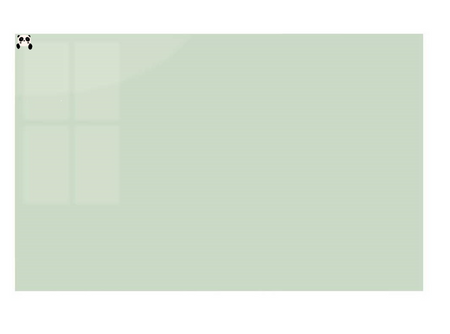 Magnetische Glastafel 120x90 cm WEIß