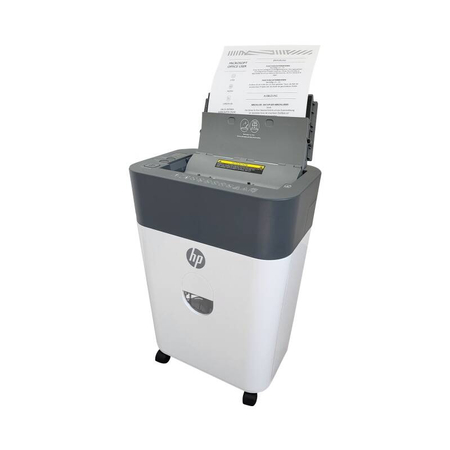 Niszczarka HP ONESHRED Auto 100CC, biało-szara