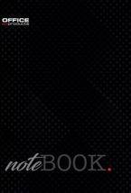 Brulion OFFICE PRODUCTS, A4, w linie, 96 kart., 55gsm