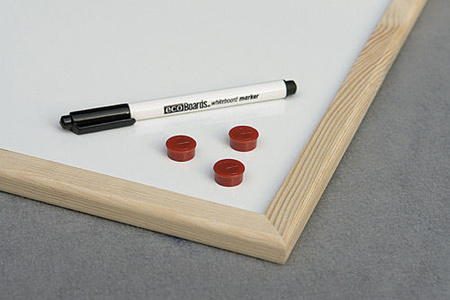 Tablica biała w ramie drewnianej EcoBoards