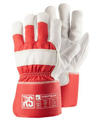 Rękawice chemiczne RS Polar I, ocieplane PVC, rozm. 10, pomarańczowa