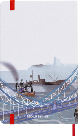 Notatnik MOLESKINE Londyn, L, 13x21cm, w linie, edycja limitowana