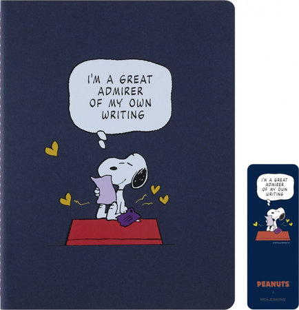 Zestaw 3 zeszytów MOLESKINE Peanuts Bundle 2025, XL, 19x25cm, w linie, edycja limitowana