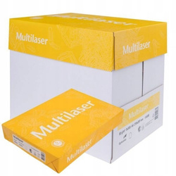 Papier ksero MULTILASER, A4, klasa C, 80gsm, 500ark. - 5 szt.