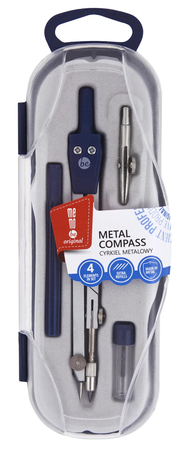 Cyrkiel szkolny MEMOBE, zestaw 4 elem.