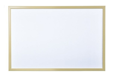 Tablica suchościeralna BI-OFFICE, 60x40cm, lakierowana, kolorowe ramy