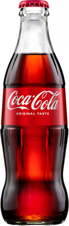 Coca-Cola, butelka szklana, 0,33l