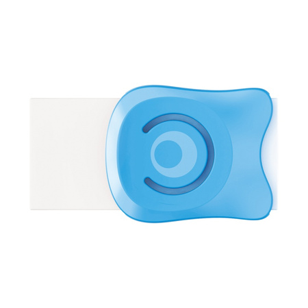 Gumka do ścierania KEYROAD Goldfish, z osłoną, 3 szt., blister, mix kolorów