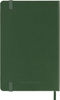 Kalendarz tygodniowy MOLESKINE 2026, 12M, P, twarda oprawa, 9x14cm, myrtle green
