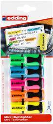 Mini zakreślacz e-7/5 BL EDDING, 1-3mm, 5 szt., blister, mix kolorów