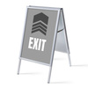 A-board A1 Complete Set Exit Grey Dutch