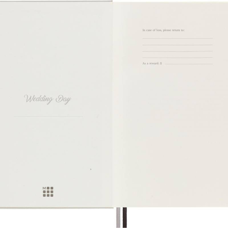 Notes MOLESKINE Passion Journal Wedding, 400 stron