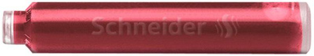 Naboje do piór SCHNEIDER, 6 szt., blush / ciemnoróżowy