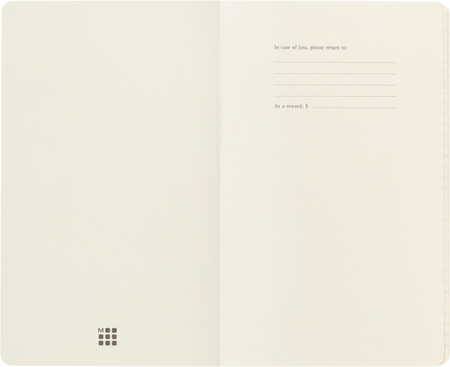 Zestaw 2 zeszytów MOLESKINE Volant, L, 13x21cm, w linie, 96 stron, blue/amber yellow