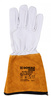 Rękawice spawalnicze DONAU SAFETY DS-KEV WELTIG, kevlar, skóra kozia, rozm. 11/XXL, biało-złote