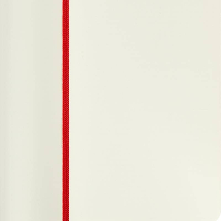 Notes MOLESKINE Classic P (9x14cm) gładki, miękka oprawa, 192 strony, czerwony