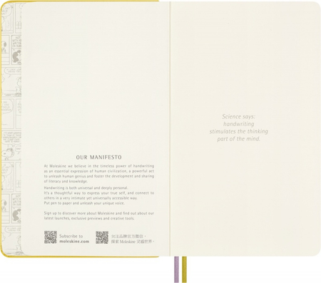 Notes MOLESKINE Peanuts Patty 2025, L, 13x21cm, w linie, edycja limitowana