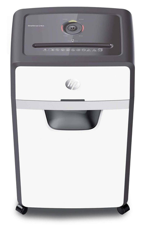 Niszczarka HP ONESHRED 24CC, ścinki, P-4, 24 kart., 30l, jasnoszara