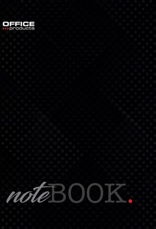 Brulion OFFICE PRODUCTS, A4, w linie, 96 kart., 55gsm