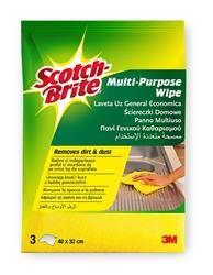 Ściereczki domowe PRIMA, 3szt., żółte