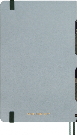 Notes MOLESKINE Snake Leaves 2025, L, 13x21cm, w linie
