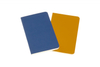 Zestaw 2 zeszytów MOLESKINE Volant, XS, 6,5x10,5cm, gładki, 56 stron, blue/amber yellow