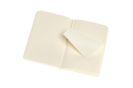 Zestaw 2 zeszytów MOLESKINE Volant, XS, 6,5x10,5cm, gładki, 56 stron, coral orange/aquamarine