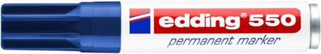 Marker permanentny e-550 EDDING, 3-4 mm, niebieski