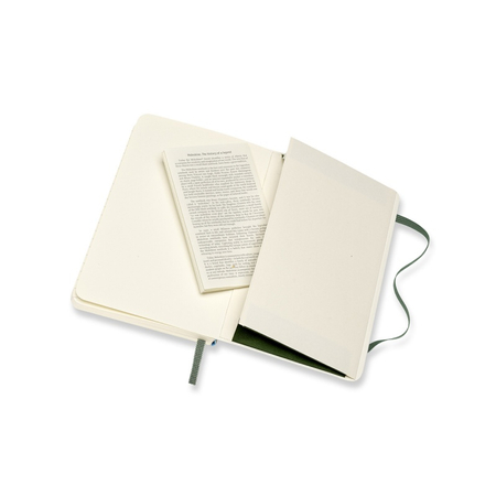 Notes MOLESKINE P (9x14cm), w linie, miękka oprawa, 192 strony, myrtle green