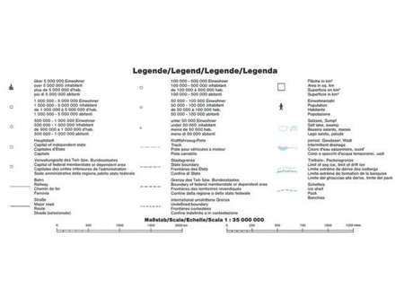 Mapa korkowa Świata - polityczna; F&B