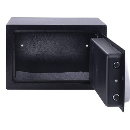 Sejf manualno-cyfrowy DONAU TECH, 310x200x200 mm, czarny