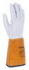 Rękawice spawalnicze DONAU SAFETY DS-KEV WELTIG, kevlar, skóra kozia, rozm. 11/XXL, biało-złote