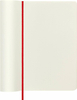 Notes MOLESKINE Classic L, 13x21cm, gładki, miękka oprawa, 192 strony, czerwony