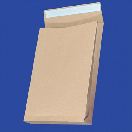 Koperty RBD z taśmą silikonową OFFICE PRODUCTS, HK, B4, 250x353mm, 150gsm, 250szt., brązowe