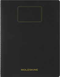 Zeszyt MOLESKINE Student Cahier, XXL, w linie, 21,6x27,9cm, czarny
