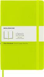 Notes MOLESKINE Classic L (13x21 cm) gładki, miękka oprawa, lemon green, 240 stron, zielony