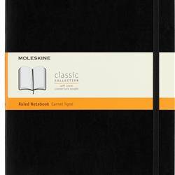 Notes MOLESKINE Classic XL (19x25cm) w linie, miękka oprawa, 192 strony, czarny