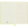 Notes MOLESKINE Classic L (13x21cm), w linie, twarda oprawa, 240 stron, lemon green
