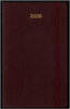 Kalendarz tygodniowy MOLESKINE 2026, 12M, L, synt. skóra węża, 13x21cm, edycja limitowana, w pudełku, bordeaux