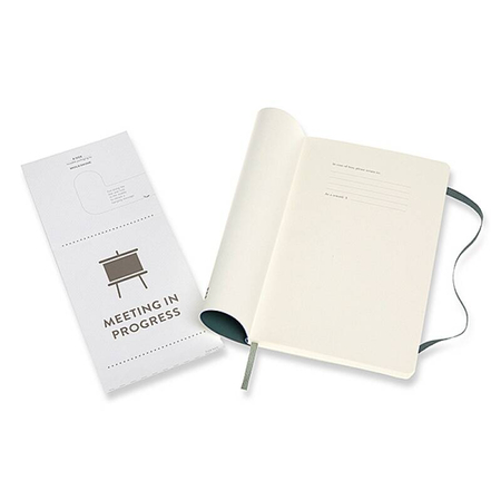 Notes MOLESKINE Professional L (13x21 cm), miękka oprawa, forest green, 192 stron, zielony