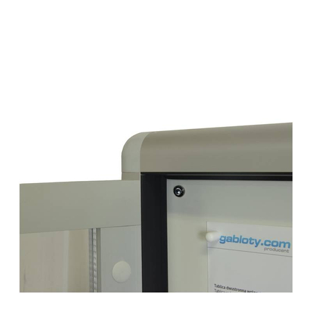 Gablota na stojaku model 1