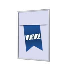 Klapprahmen A1 Komplettset Neu Blau Spanisch